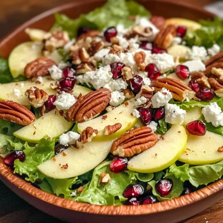 Autumn Harvest Honeycrisp Apple and Feta Salad