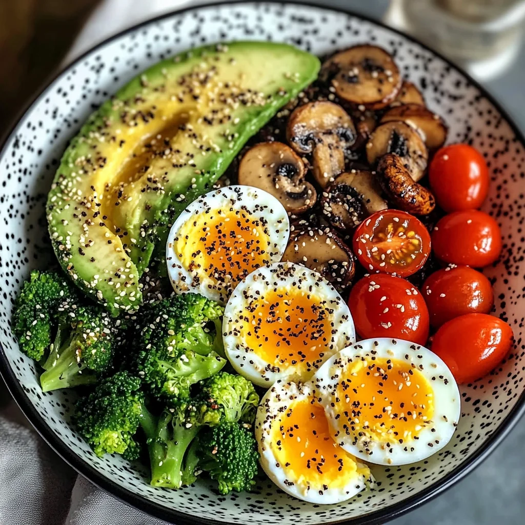 Avocado and Egg Breakfast Bowl