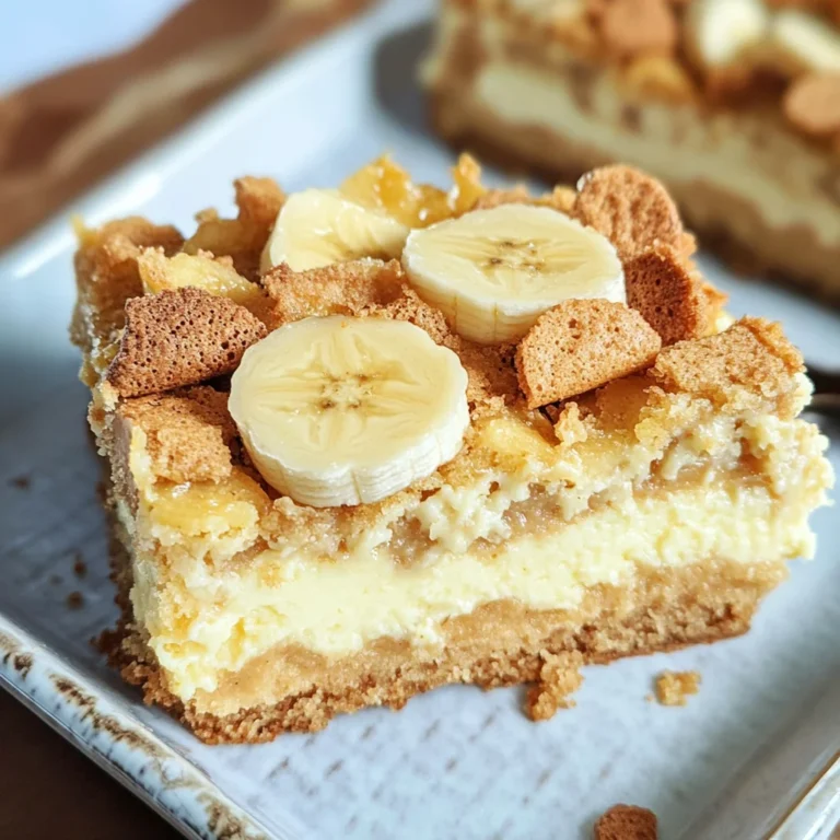 Banana Pudding Brownies