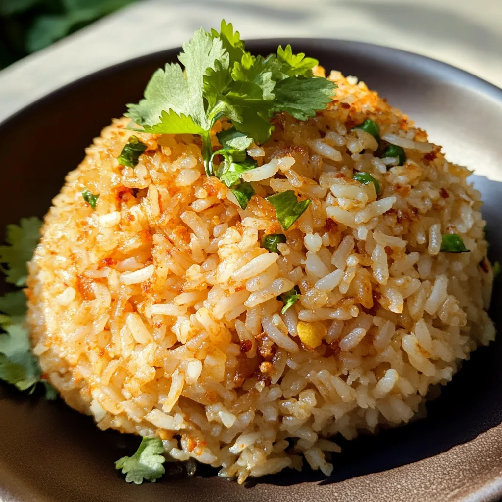 Chili Oil Sinangag (Fried Garlic Rice)