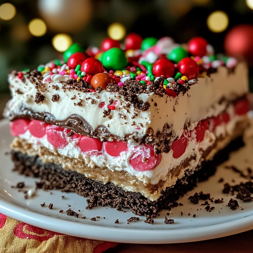 Christmas Dessert Lasagna