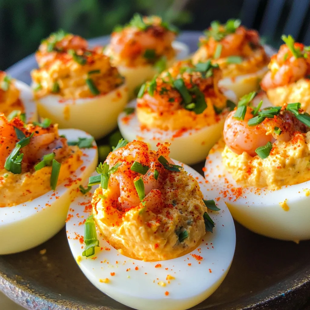 Crawfish Deviled Eggs Recipe