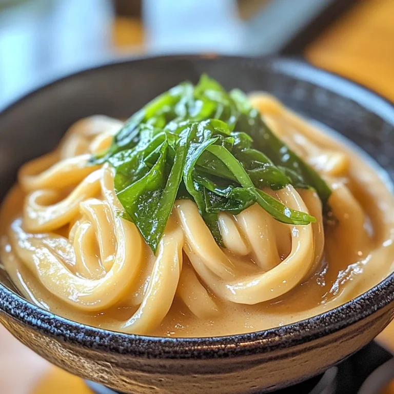 Creamy Miso Udon