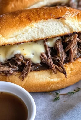 Crock Pot French Dip Sandwiches