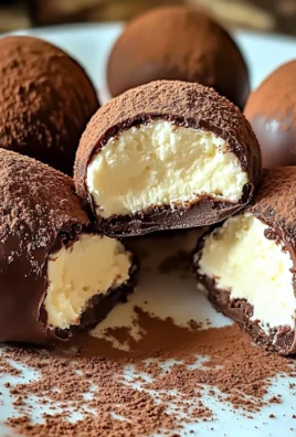 Easy Tiramisu Chocolate Truffles