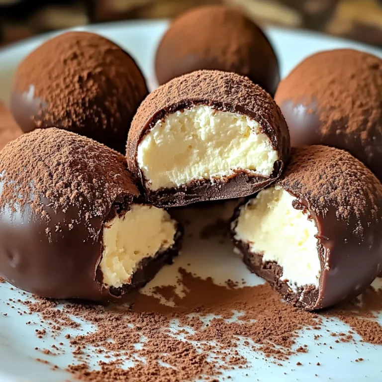 Easy Tiramisu Chocolate Truffles