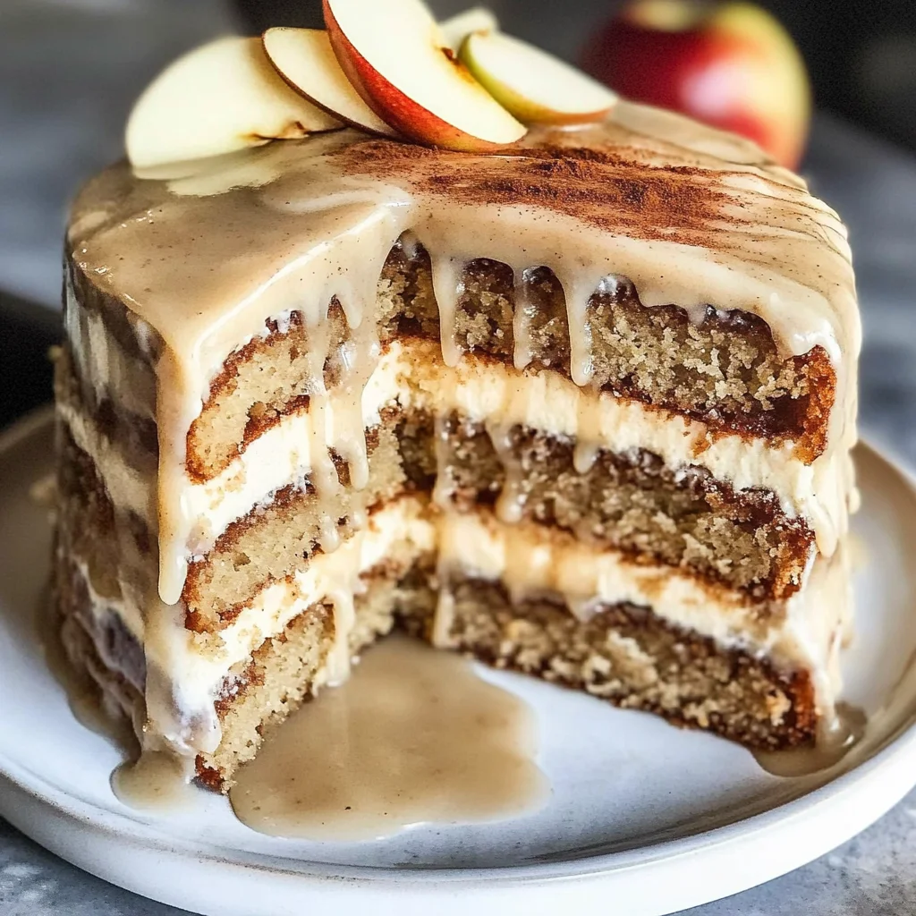 Festive Bourbon Apple Cider Cake