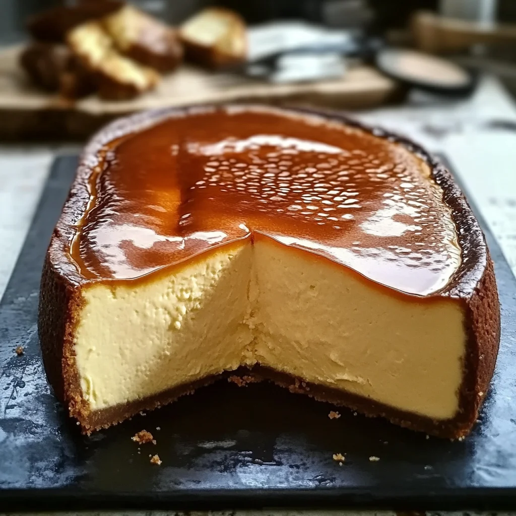 Indulge in Creamy Burnt Basque Cheesecake Bliss