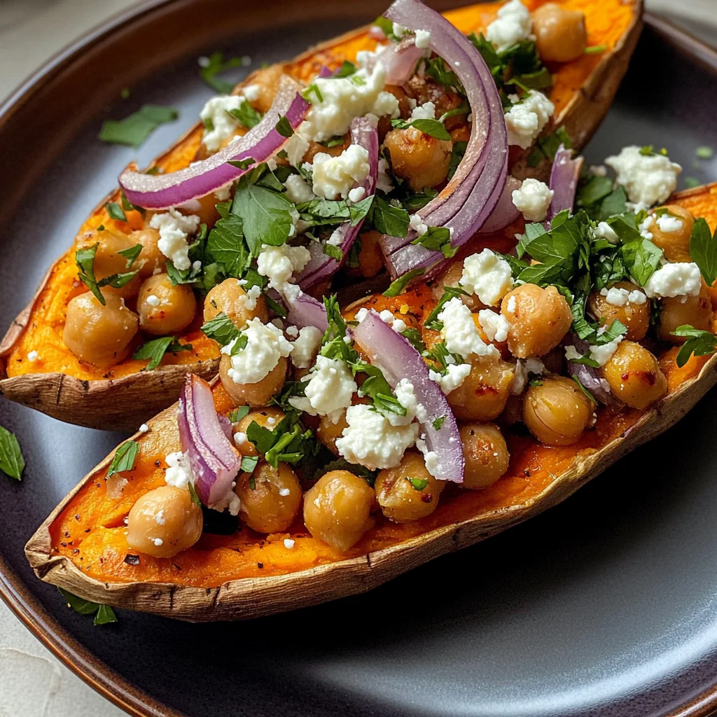 Loaded Roasted Sweet Potato
