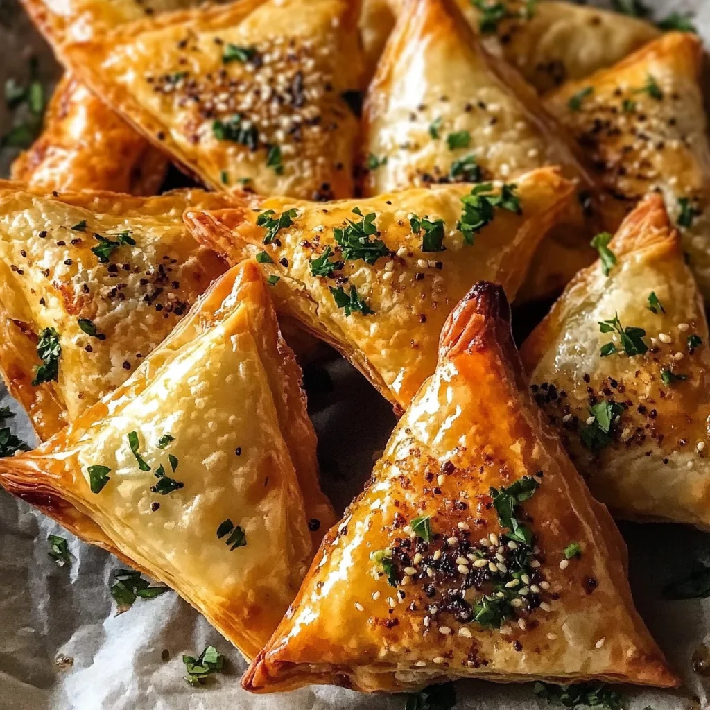 Moroccan Spiced Chicken Briouats