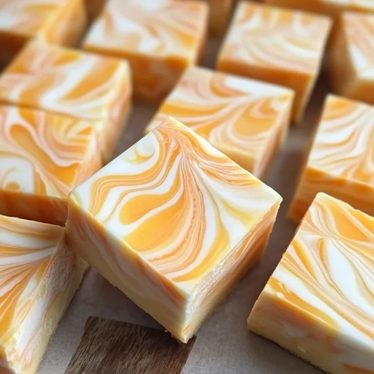 Orange Dreamsicle Fudge