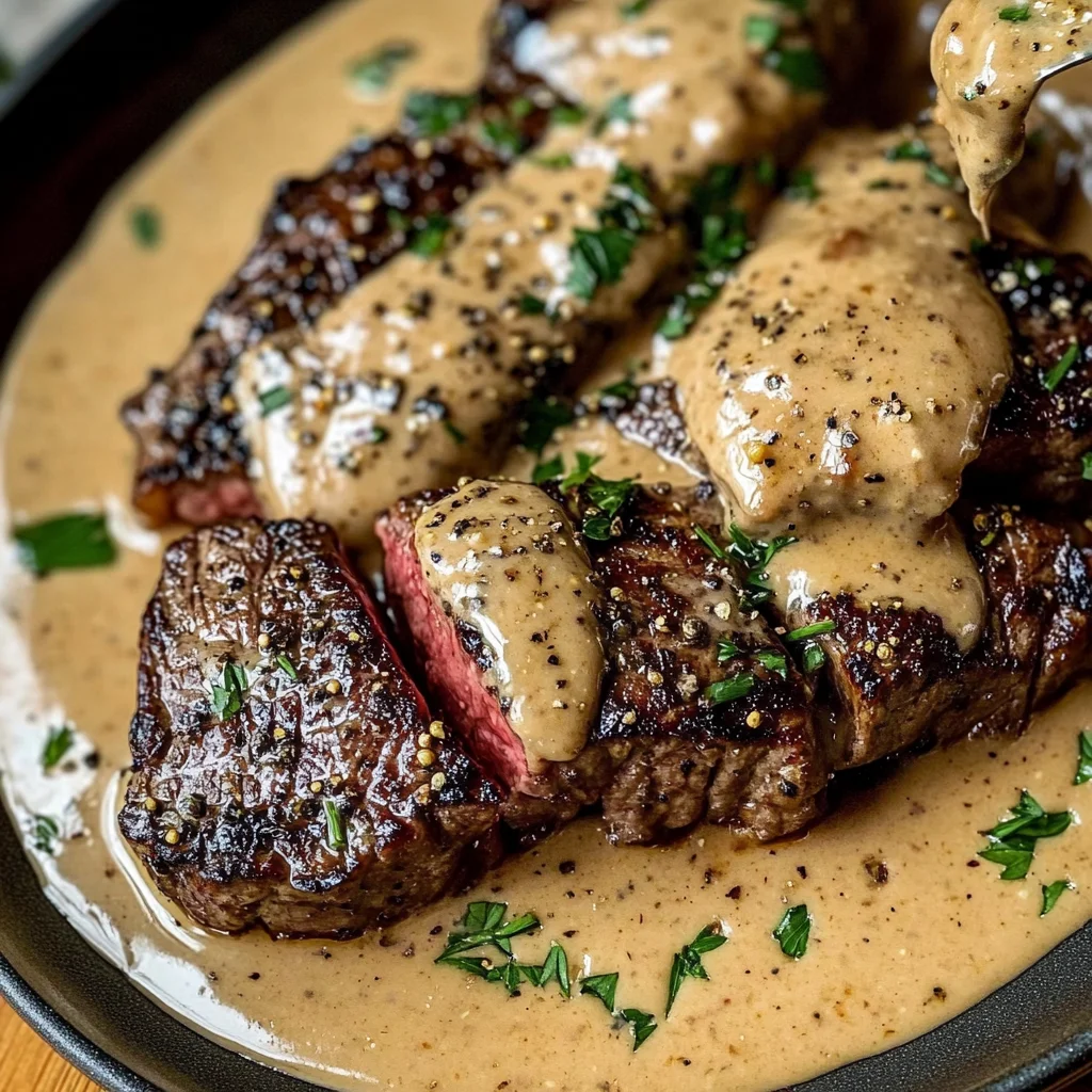 Peppercorn Sauce Recipe for Steak, Chicken, or Pasta