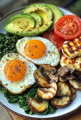 Protein-Packed Veggie Breakfast Plate