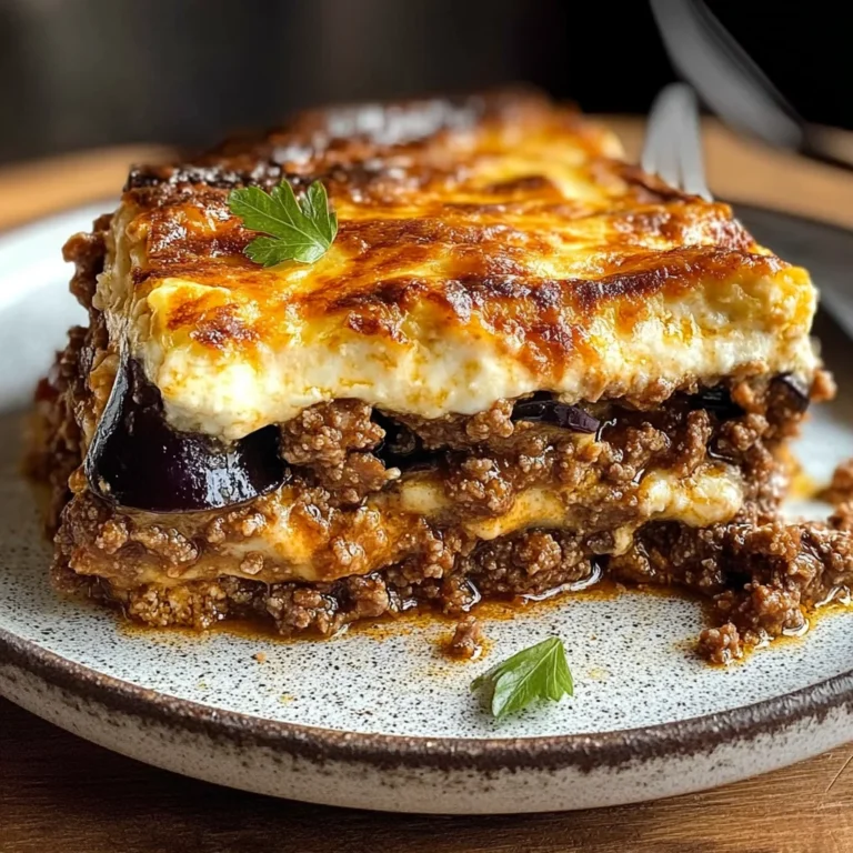 Recipe For Greek Moussaka