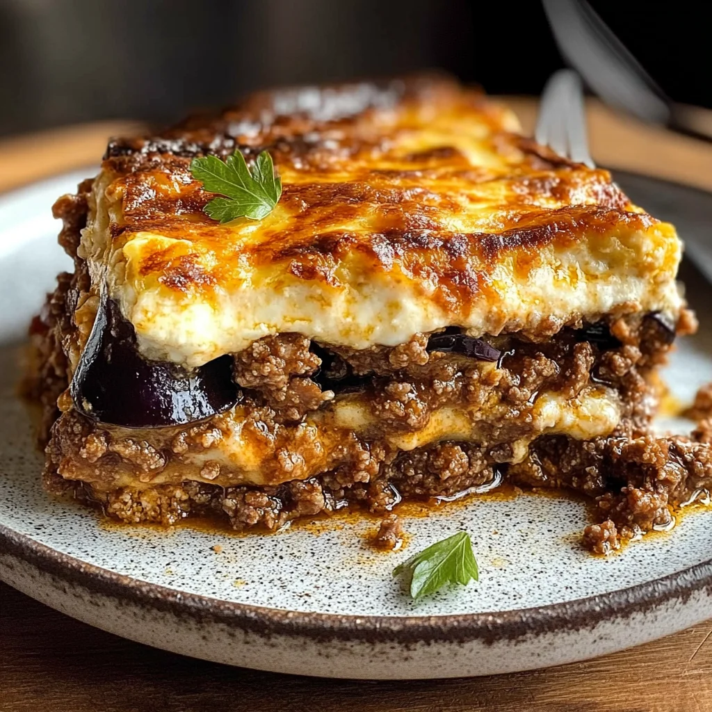 Recipe For Greek Moussaka