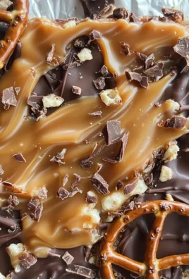 Salted Caramel Pretzel Bark