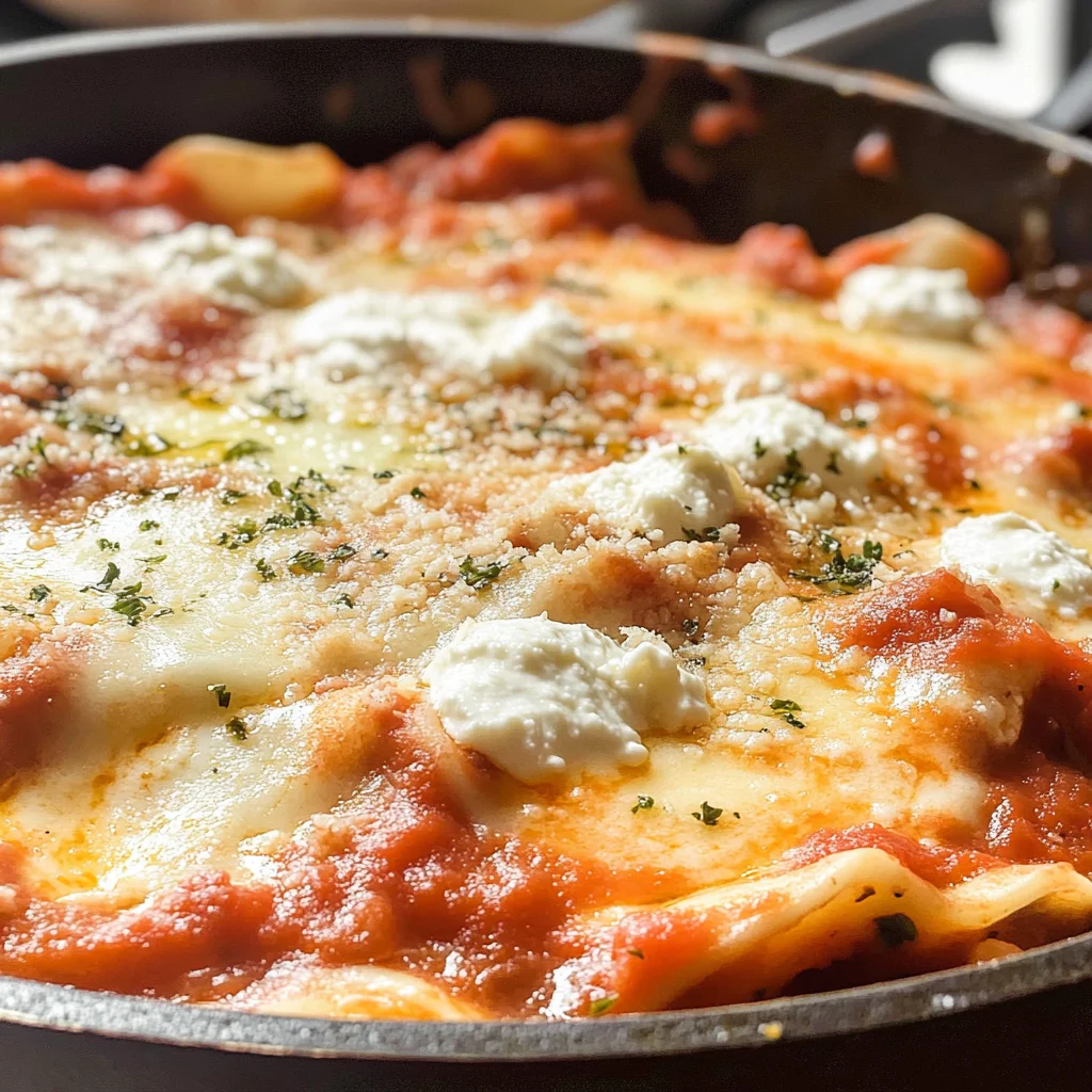Skillet Lasagna