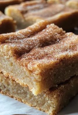 Snickerdoodle Blondie Bars