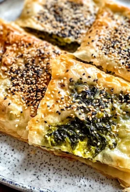 Spinach and Feta Cheese Börek - Turkish Borek Recipe