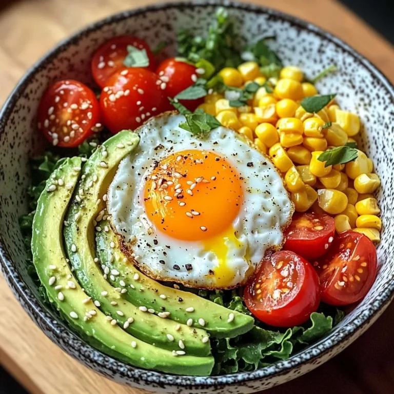 Sunshine Veggie & Egg Bowl