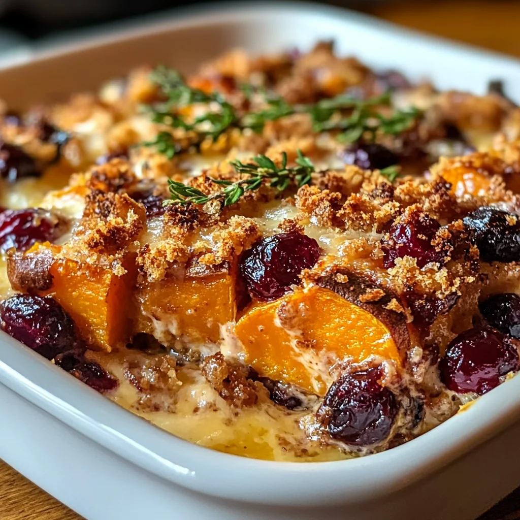 Sweet Potato & Cranberry Gratin: A Must-Try Festive Recipe!