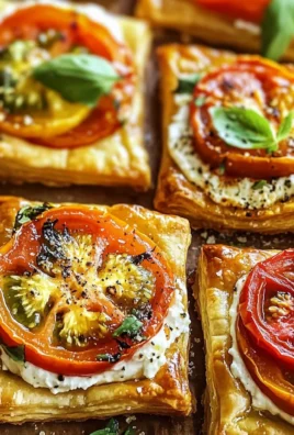 Tomato Tartlets with Puff Pastry