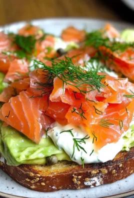 Avocado Toast with Smoked Salmon