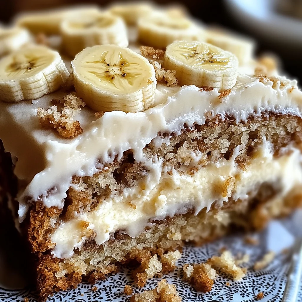 Banana Bread Cake with Cream Cheese Frosting