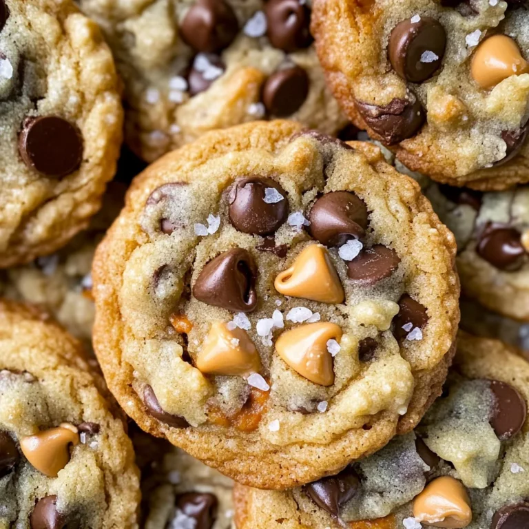 Best Ever Butterscotch Chocolate Chip Cookies (with Sea Salt)