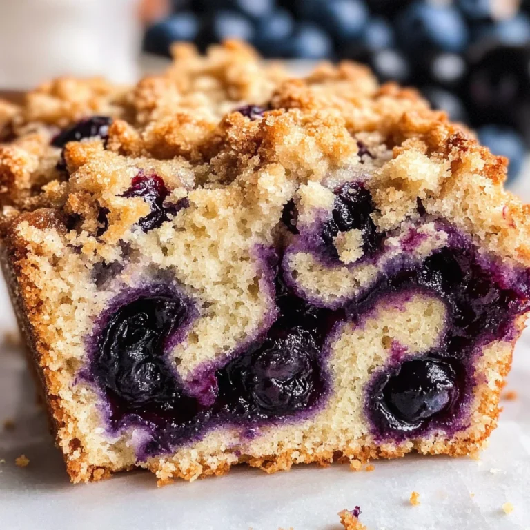 Blueberry Pie Quick Bread