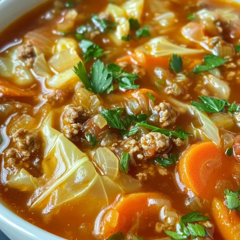 Cabbage Roll Soup