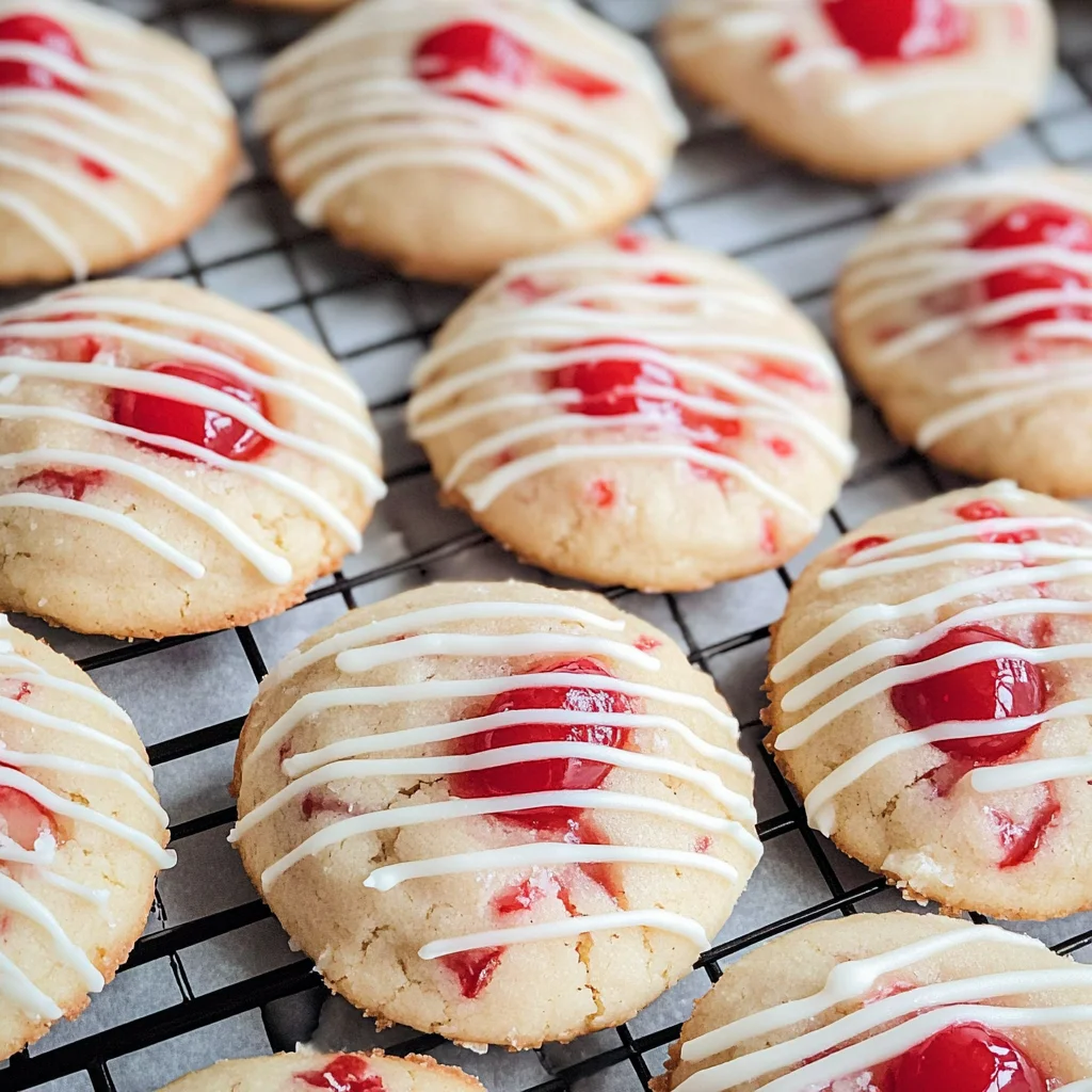 Cherry Almond Cookies