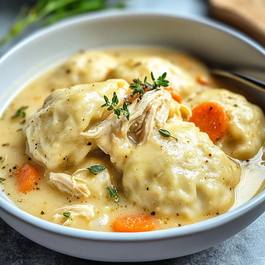 Chicken and Dumplings