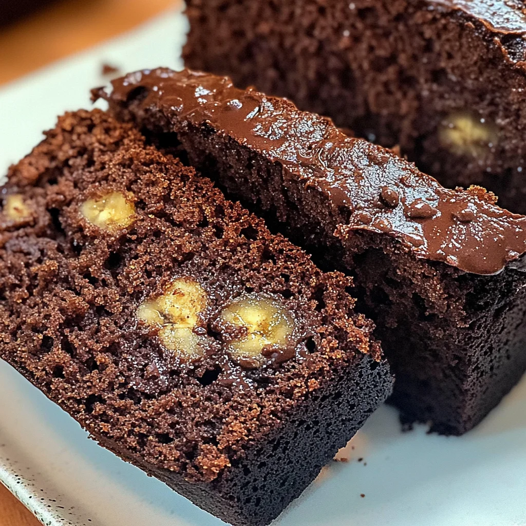 Chocolate Banana Bread