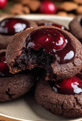 Chocolate Cherry Cookies