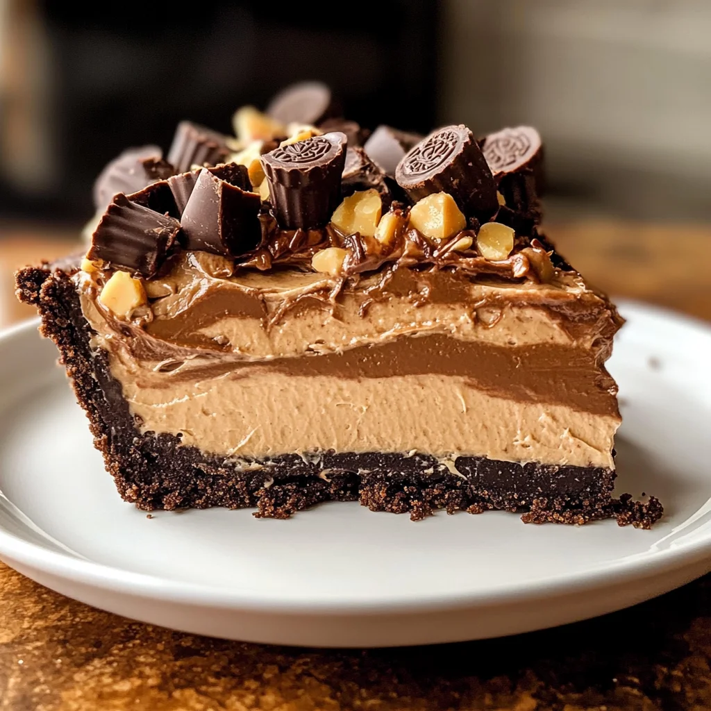 Chocolate Peanut Butter Pie