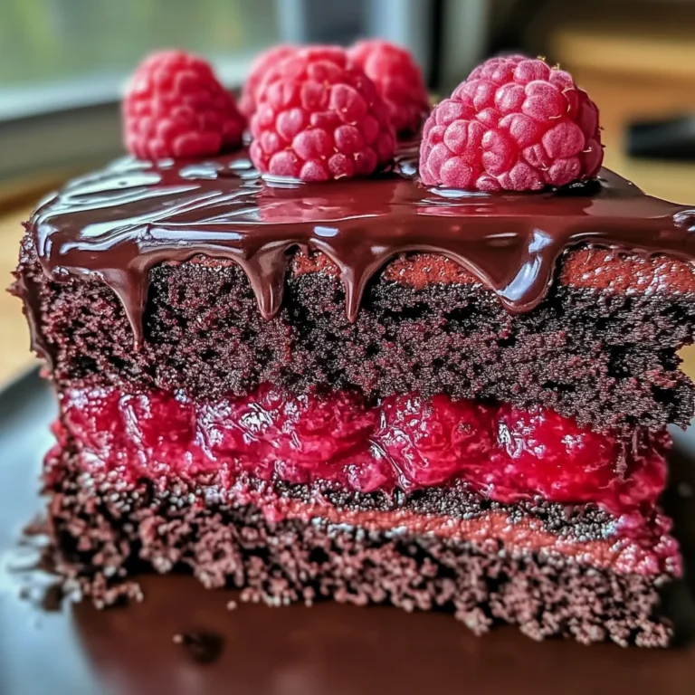 Chocolate Raspberry Cake