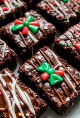 Christmas Present Brownies