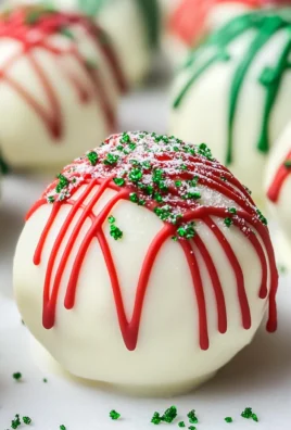 Christmas Tree Cake Truffles