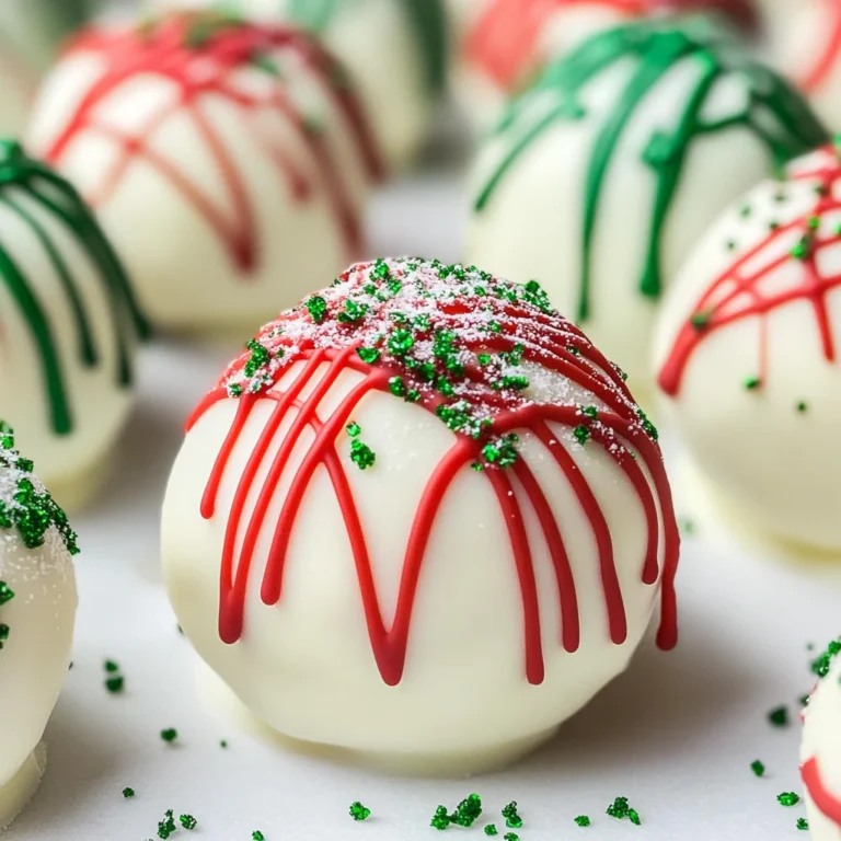 Christmas Tree Cake Truffles