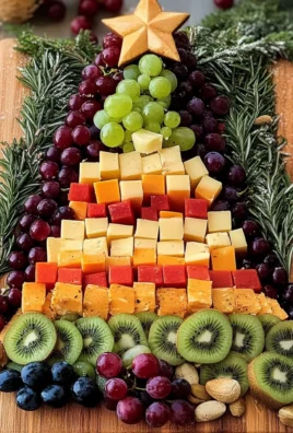 Christmas Tree Shaped Charcuterie Board