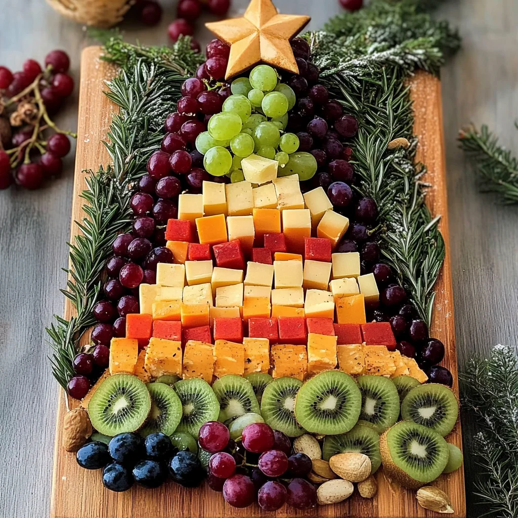 Christmas Tree Shaped Charcuterie Board