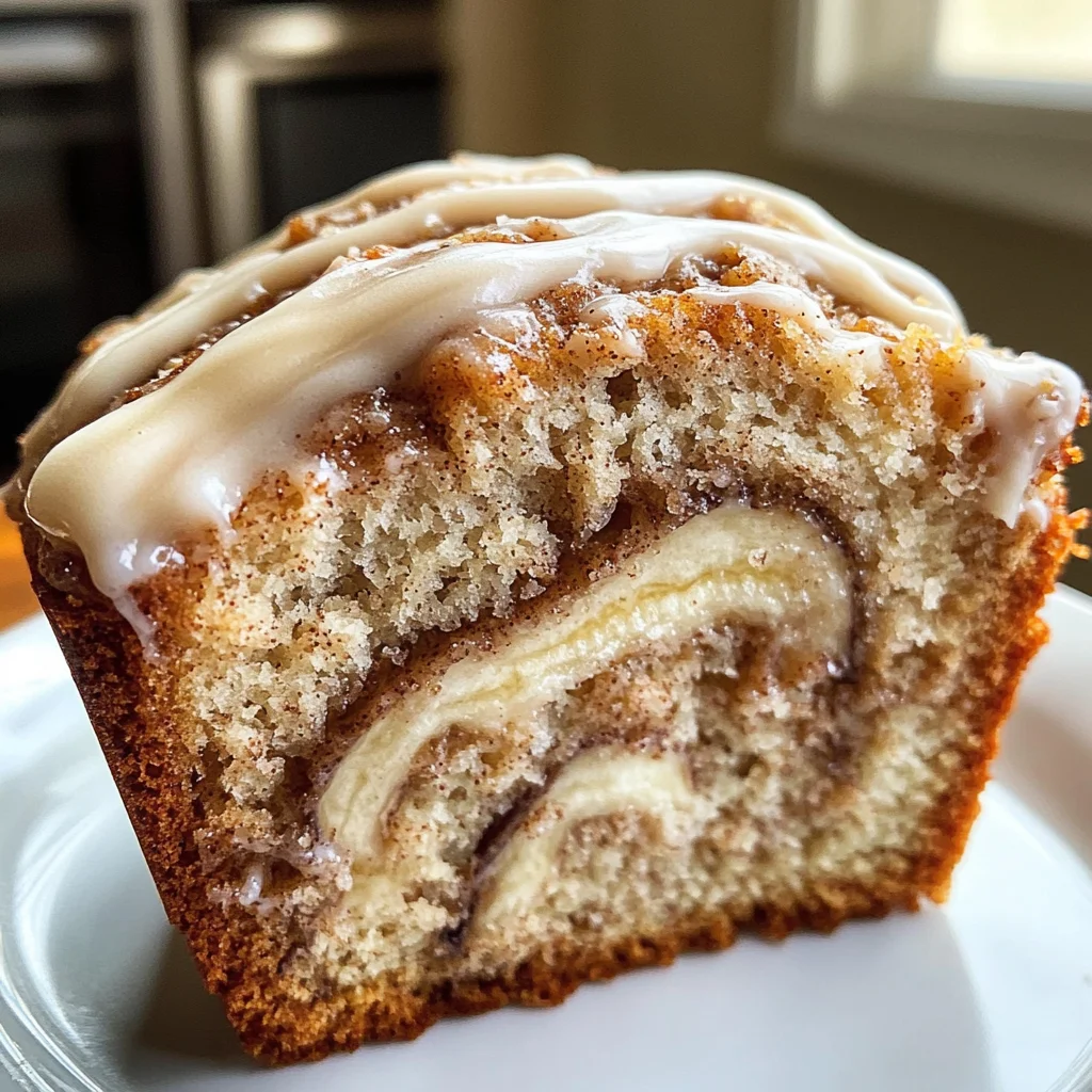 Cinnamon Roll Banana Bread Will Change Your Breakfast Forever