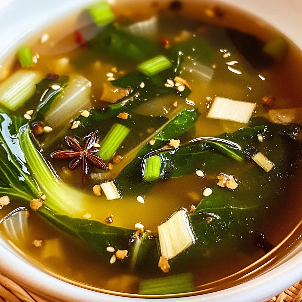 Clear Bok Choy Soup Recipe