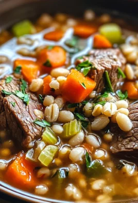 Cozy Beef and Barley Soup