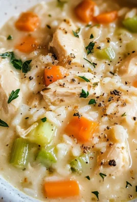 Creamy Chicken and Rice Soup