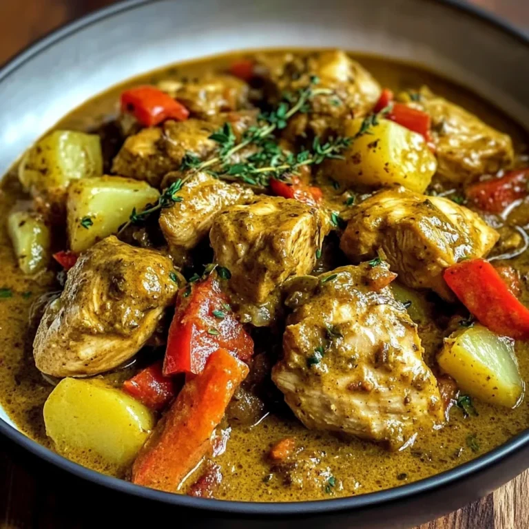 Creamy Chicken with Potatoes and Coconut