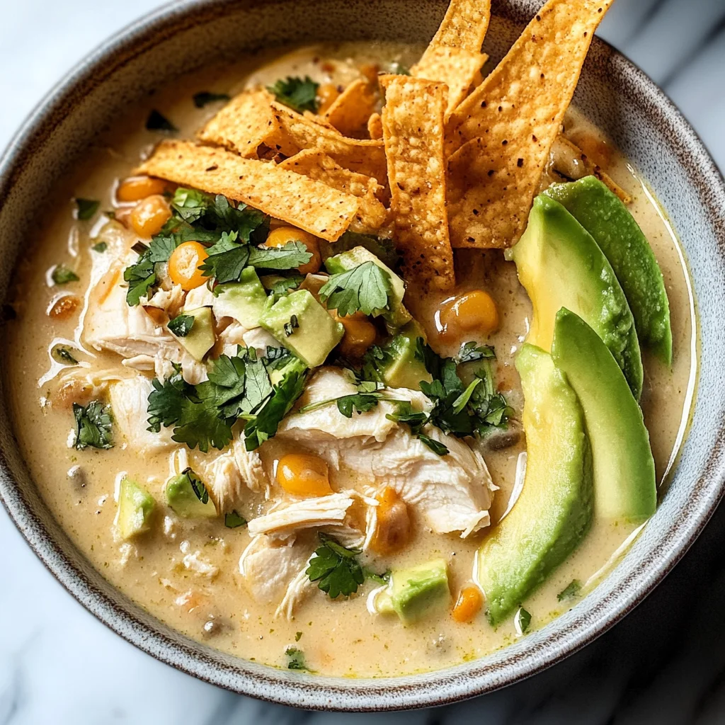 Creamy White Chicken Chili