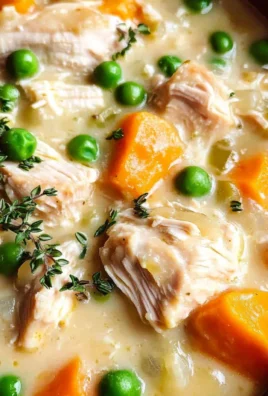 Crustless Chicken Pot Pie