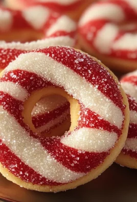 Festliche Zuckerstangen-Kekse